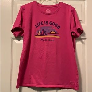 Life is Good MYRTLE BEACH T-Shirt